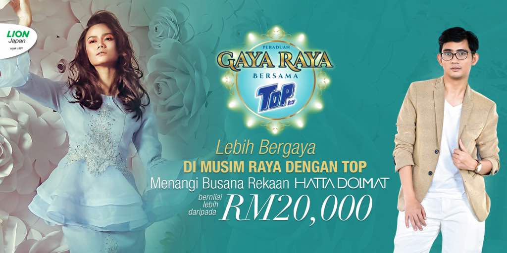 Melaram Busana Hatta Dolmat Aidilfitri Ini Dengan 3 Langkah Super Simple!