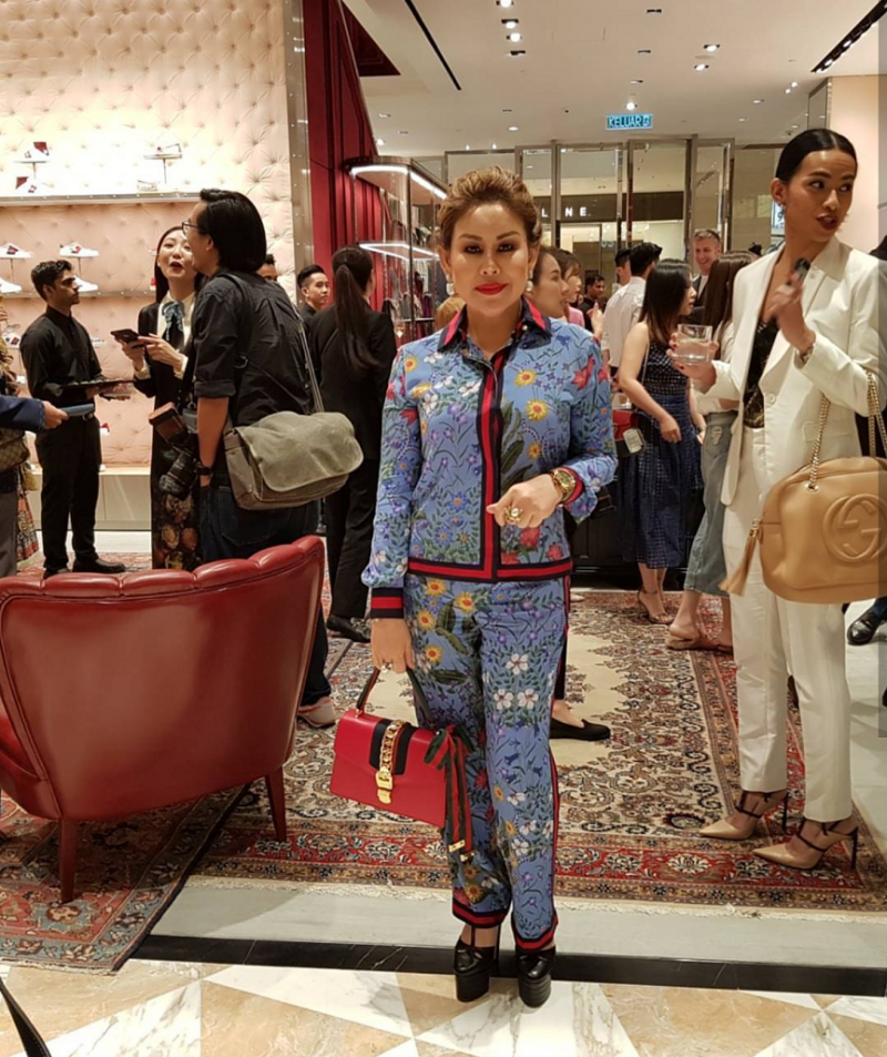 7 Gaya  Dato Emma Ibrahim Dalam PERSALINAN GUCCI  Serius 