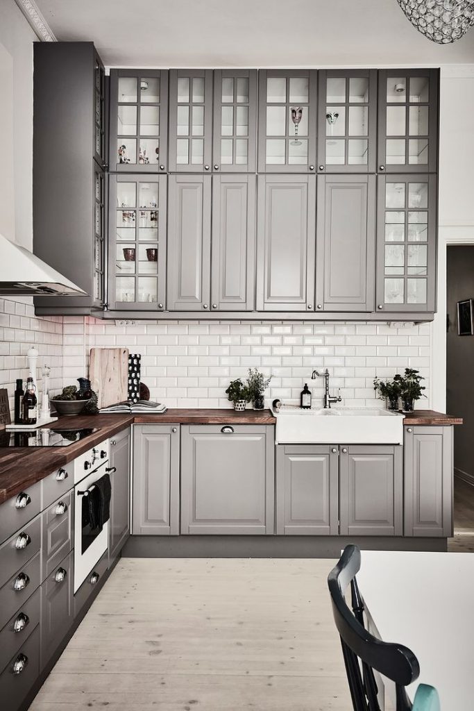 6 Warna Por Ini Paling Banyak Diaplikasikan Untuk Kabinet Dapur Kelabu Selain Putih
