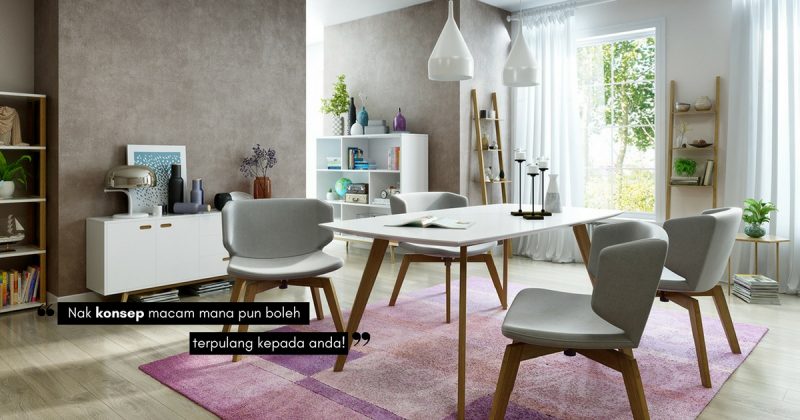 Lakukan 10 Idea Dekorasi Ni Agar Ruang Makan Nampak Eksklusif No 6 Selain Daripada Ruang Tamu