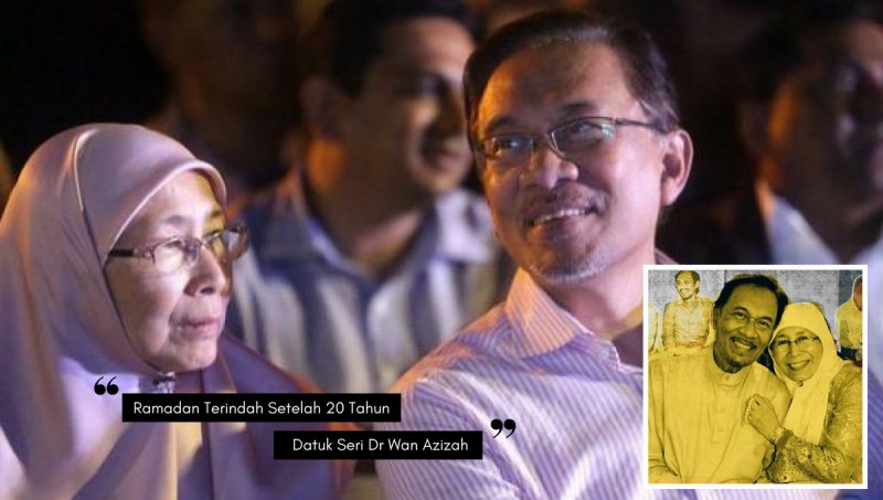 Syurga Ku Telah Kembali, Wajah Ceria Datuk Seri Dr. Wan Azizah Jelas Terpancar!