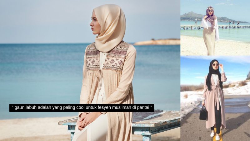 Walaupun Di Pantai  Wanita Muslimah juga boleh Kelihatan 